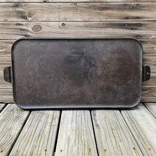 Vintage Griswold Cast Iron Griddle 911  #11 *Read picture