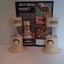 Nestlé Candy & Nuts Advertising Dispenser, Beige/Clear Jelly Bean Peanut picture