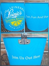 Leinenkugel's Summer Shandy Brand New Metal Ice Buckets picture