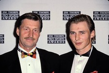 Viktor Fedorov & Sergei Fedorov 3rd Jim Thorpe Pro Sports Awards a- Old Photo 2 picture