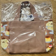LOVERARY BY FEILER x Sanrio Pom Pom Purin Mini Tote Bag Brown Canvas picture