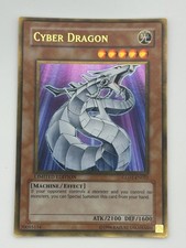 KONAMI YU-GI-OH CYBER DRAGON #GLD1-EN022 GOLD RARE LIMITED picture