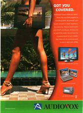 Audiovox 2006 Electronics XM Satellite  Radio VTG Print Ad Got You Covered Art picture