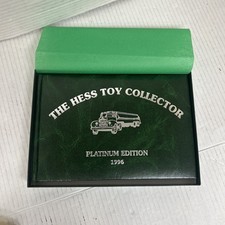 The Hess Toy Collector Book Platinum Edition 1996 #1515/5000 picture