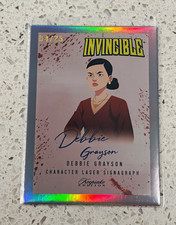 2025 Keepsake Invincible Season 1 Debbie Grayson Laser-Signagraph Auto 04/25 picture
