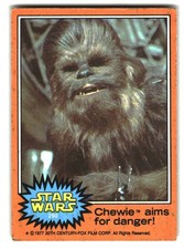 1977 Topps Star Wars #290 Chewie aims for danger picture