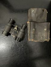 Vintage WOLLENSAK Biascope 6X 63.5 Mag Binoculars in Case  picture