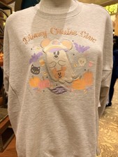 NWT Disney Cruise Line DCL Cutie Halloween Ghost Sweatshirt Women’s Small picture