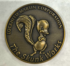 F-35 Lightning II Skunk Works Challenge Coin Rare Collectible Vintage picture