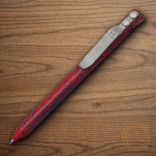 Maverick Flipper Universal Pen Red/Black Parker Schmidt Fisher Pilot G2 USA MADE picture