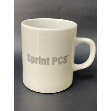 Sprint PCS Advertisement White Coffee Mug Cup Linyi Ceramic picture