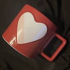 Starbucks Love  Red & Pink Embossed Heart Mug 16 oz 2020 picture