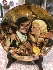 Vintage Antique Golden Age Of Cinema clark Gable Plate Size 9 1/4” picture