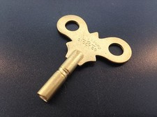 Antique Waterbury Clock Key #6 Key 3.6mm New Solid Brass picture