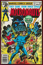 MICRONAUTS #1 (1979) 1ST BARON KARZA MICROVERSE QUANTUM REALM GLOSSY GEMS NM- picture