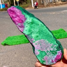 2.54LB Natural green Ruby zoisite (anylite) crystal Chakra Healing Energy picture