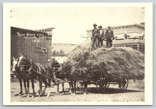 Postcard Washington Okanagan Frank S Matsura Hay Historical Society REPRINT picture