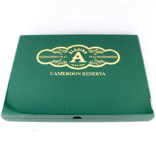Aladino Cameroon Reserva 1947-1961 Empty Wood Cigar Box 11.25
