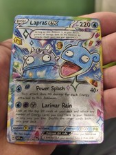 Pokemon CCG Lapras Ex Custom CCG Card In Excellent Condition Pokemon CCG Card picture