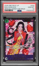 2026 ONE PIECE JAPANESE PROMOS OFFICIAL EVENT TOP PRIZE #032 BOA HANCOCK PSA 10 picture