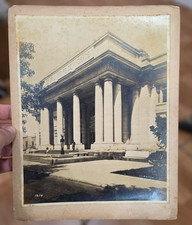 1900s CUBA CUBAN OLD HAVANA HOSPITAL FREYRE ANDRADE BUILDING CABINET PHOTO XXL picture