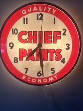 50s Dualite Advertising Clock picture