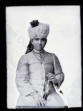 Maharaja Sawai Man Singh II Jaipur India Royalty Portrait 1920s Negative picture