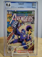 AVENGERS # 184 CGC 9.6 WHITE PAGES ~ AWESOME JOHN BYRNE ARTWORK AND PEREZ COVER picture