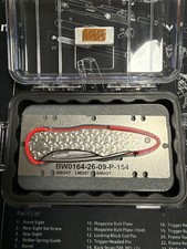 Everburn Brimwulf Ray pattern USA made titanium folder pocket knife picture