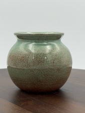 Pine Ridge Sioux Pottery Olive Cottier Small Vase picture