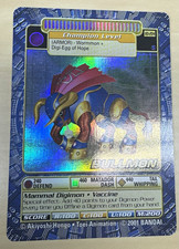 Bandai Digimon Digital Monsters Bullmon BO-204 Holo Trading Card 2001 picture