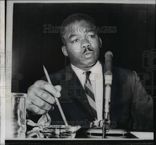 1960 Press Photo Former champ Ike Williams at Senate Anti trust committee picture