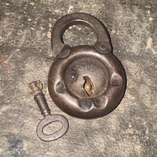 G M Edwards 6 levers Lock Syracuse USA Working Skeleton Key picture