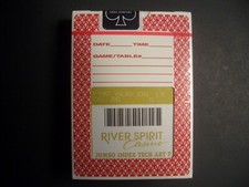 1 Aristocrat deck, NEW SEALED playing cards, RIVER SPIRIT Casino, mint.2013 picture