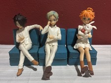 SEGA The Promised Neverland Premium Norman Emma Ray figure 3 set Japan F/S NEW picture