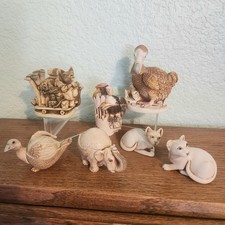 Vtg Harmony Kingdom Trinket Box Figurines Treasure Jest Series Lot of 7 picture
