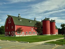 Photo:South Bend Indiana Red Barn St Patricks Farm 2016 Dairy Barn picture
