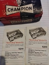L10 CHAMPION SPARK BUG PLUGS BOX 10 VINTAGE WARRANTY CARD MAIL-IN SPARK BUG 1972 picture