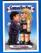 2017 TRUMPOCRACY #36 IRKED IVANKA TOPPS WACKY PACKAGES picture