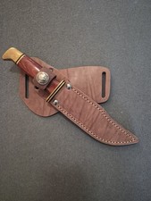 Custom sheath fits Buck 119 Knife. cross draw. wear left draw right hand. picture