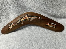 Artisan Australian Boomerang 12” Australian Wooden Boomerang picture