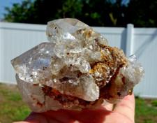 Clear Quartz RUTILE Loaded Crystal Points Elestial Cathedral RUTILATED Cluster picture