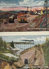 Moffat Road CO Souvenir Folding Postcard Booklet Train Rollins Pass Vintage   N3 picture