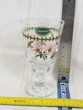 Portmeirion Botanic Garden Lily Rhododenrum 15 Oz Handpainted All Purpose Wine picture