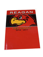 Ronald Reagan Elementary Red Hawks Yearbook 2016 - 2017 Sanger California picture