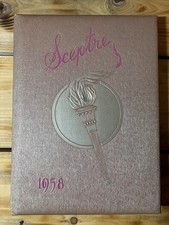 1958 King's Garden High School Annual Yearbook Seattle Washington Sceptre picture