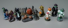 Lemax Spooky Town Retired Halloween Scary Figures Accessories Lot picture