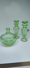 Vintage Vaseline Dresser Set picture