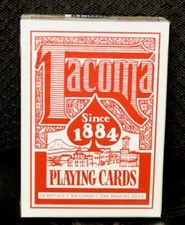 Limited Run TACOMA PLAYING CARDS, New Old Stock, Unopened .. Very Cool History  picture