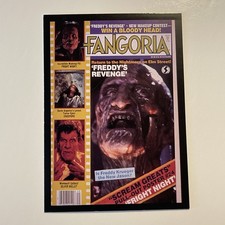 1992 Comic Images Fangoria Starlog - Burnt to the Bone Freddy Krueger Card #33 picture